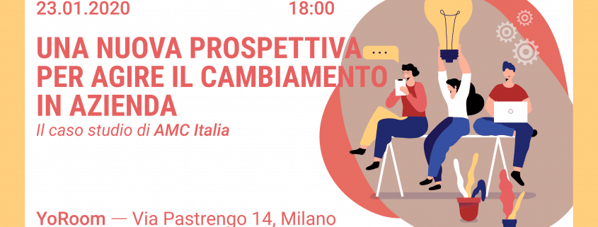 locandina evento di smartworking srl presso il coworking yoroom di milano